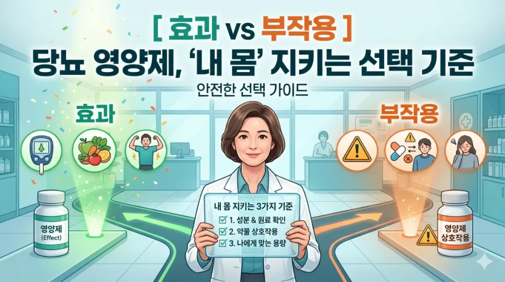 당뇨에 좋은 영양제 효과와 부작용 사이에서 내 몸을 지키는 선택 기준