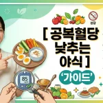 공복혈당 낮추는 음식